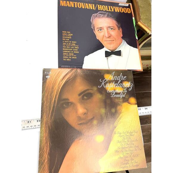 VTG Lot of 10 Vinyl Records LP 60s 70s Conniff Clark Bill Black Jukebox - Picture 6 of 9